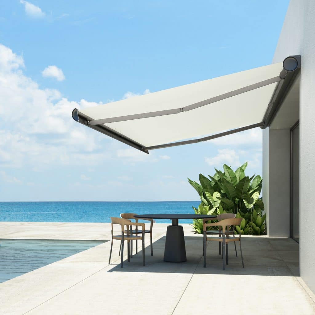 Folding Arm Awnings Installation completed by Aushades