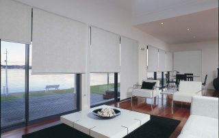 Roller blinds on sliding doors installed by Aushades at Perth Roller blinds on sliding doors installed by Aushades at Perth